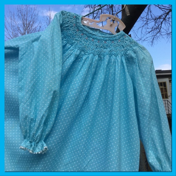 Vtg. Spring Dress, sz 6 - Picture 6 of 6